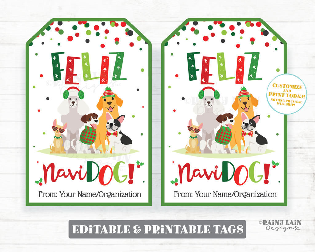 Holiday Gift Tags for Dog Lovers – Dogster